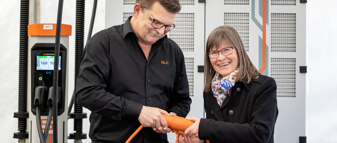 Invigning av laddningsplatser