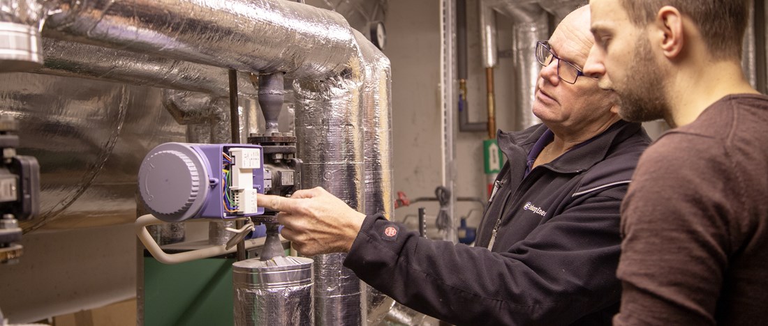 Bereskap att hjälpa fjärrvärmekunder