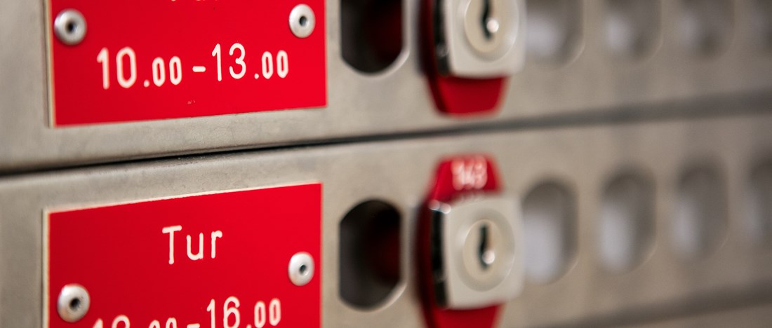 En av Bostadsbolagets hyresfastigheter