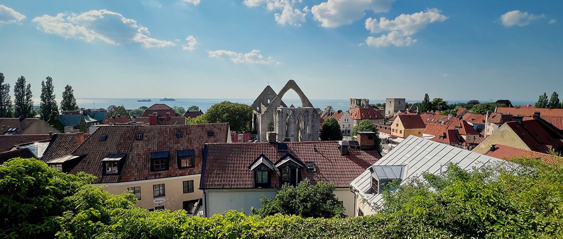Almedalen i Visby