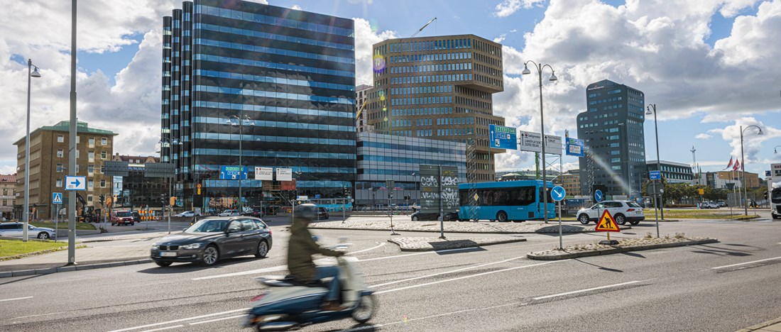 En spårvagn