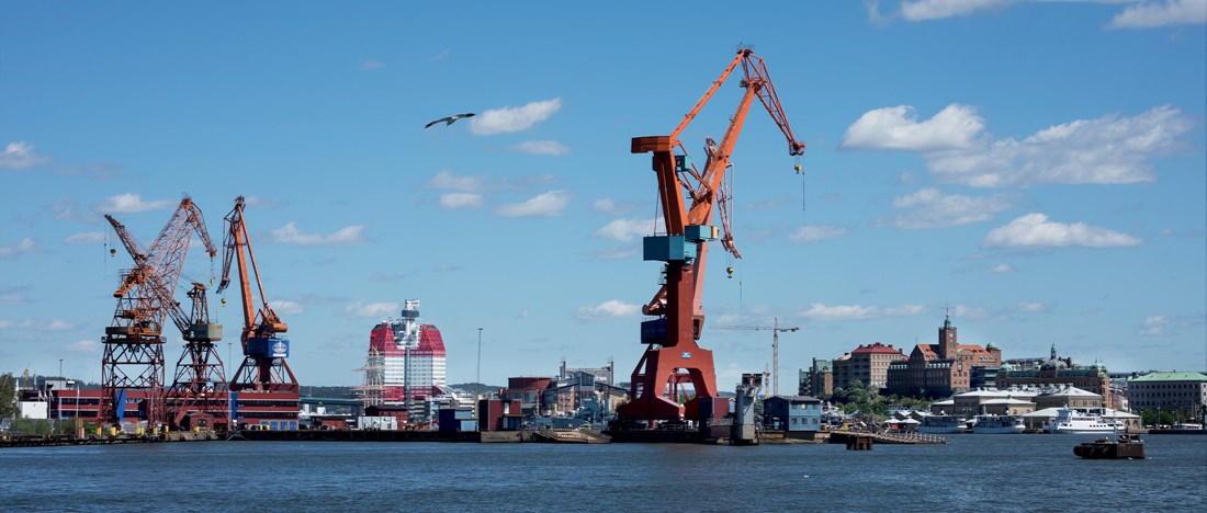 Göteborgs hamn.
