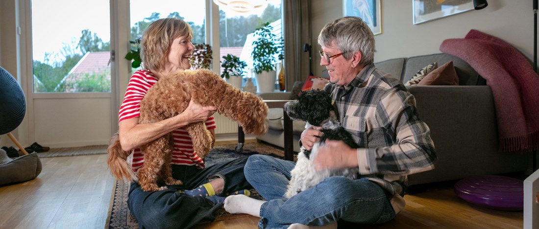 En av Bostadsbolagets hyresfastigheter