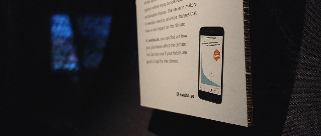 Utställning på Världskulturmuseum med Klimatvisionen.