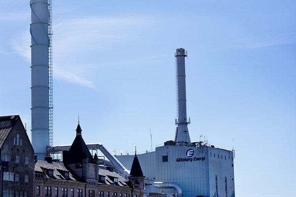 Rosenlundsverket i centrala Göteborg.
