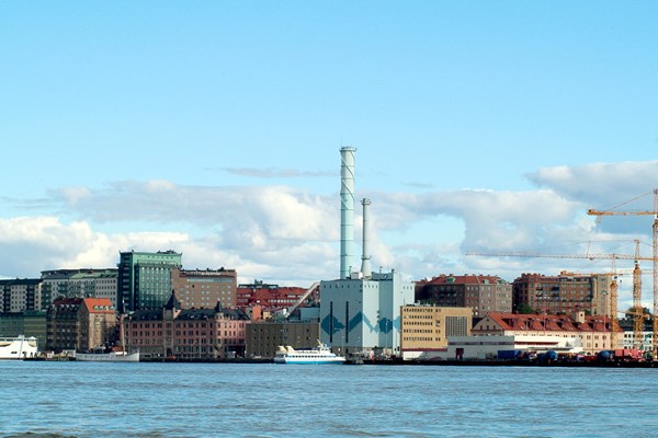 Södra Älvstranden, med Rosenlundsverket.
