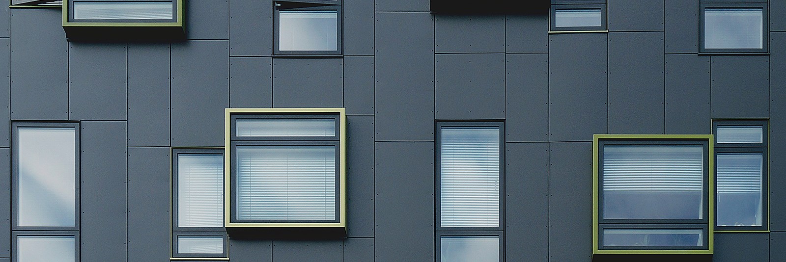 Hus som värms upp av fjärrvärme