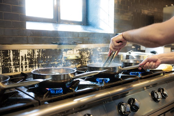 Ändra gasanslutning