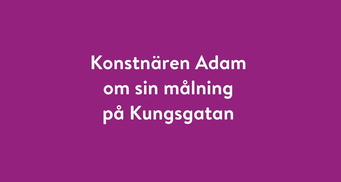 Lila bakgrund vit text