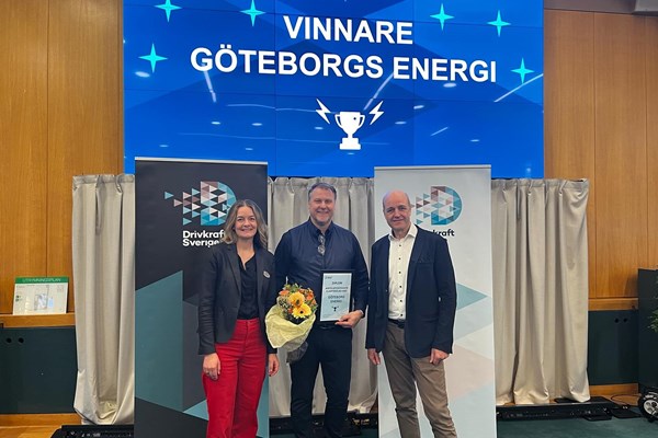Göteborg Energi prisas som årets effektivaste elnätsbolag